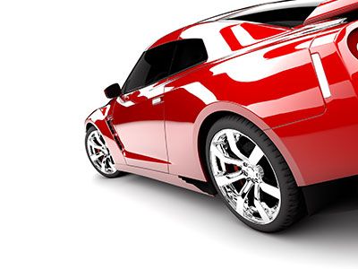 Red sports car